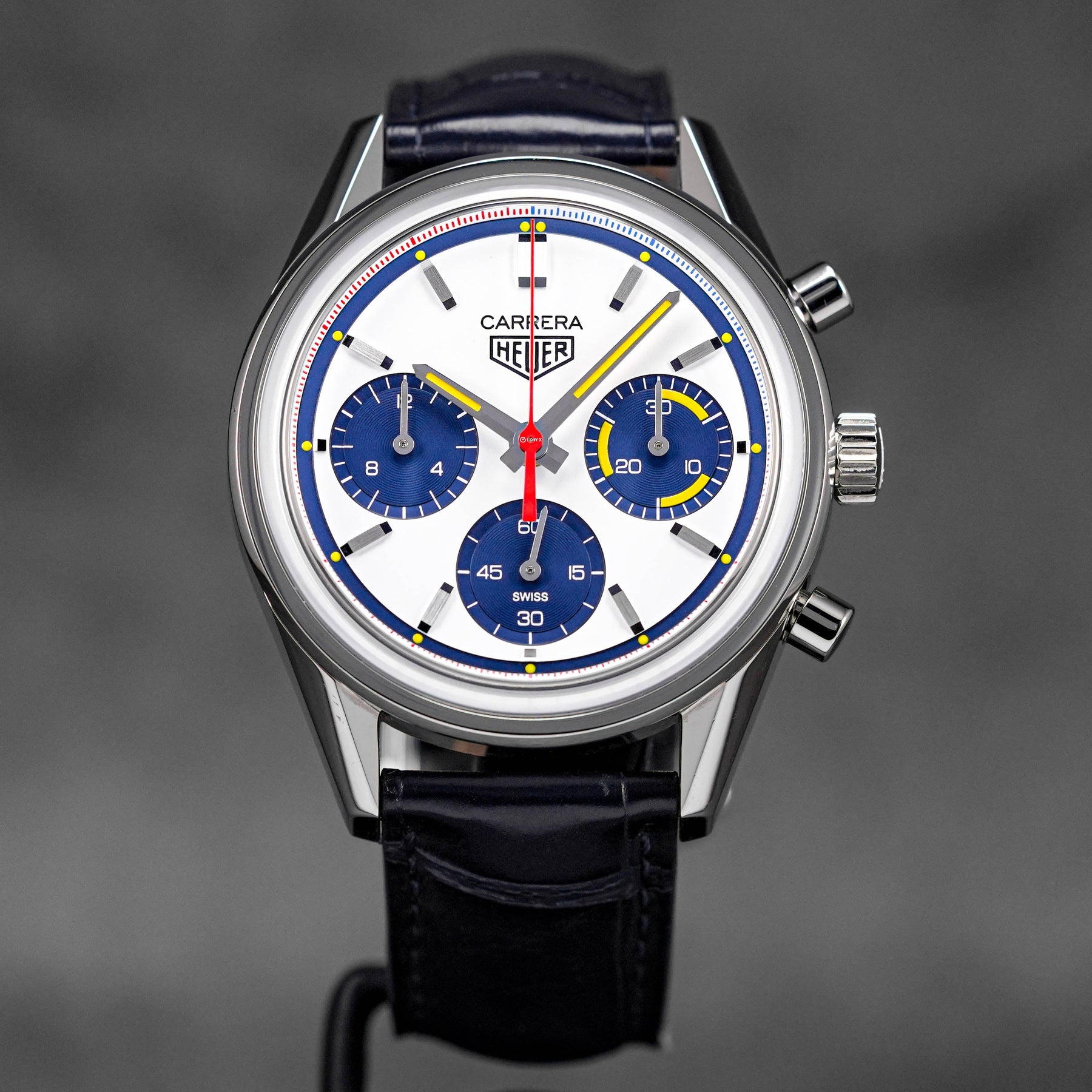 CARRERA CHRONOGRAPH 160 YEARS ANNIVERSARY OF AVANT-GARDE WHITE DIAL LIMITED EDITION (2020)