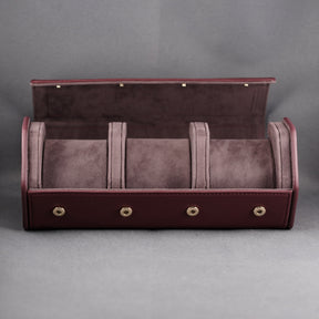 WATCH TRIPLE POUCH MAROON 'OMNILUXE' EDITION