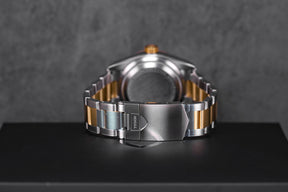 HERITAGE BLACK BAY GMT TWOTONE YELLOWGOLD BLACK DIAL (2024)
