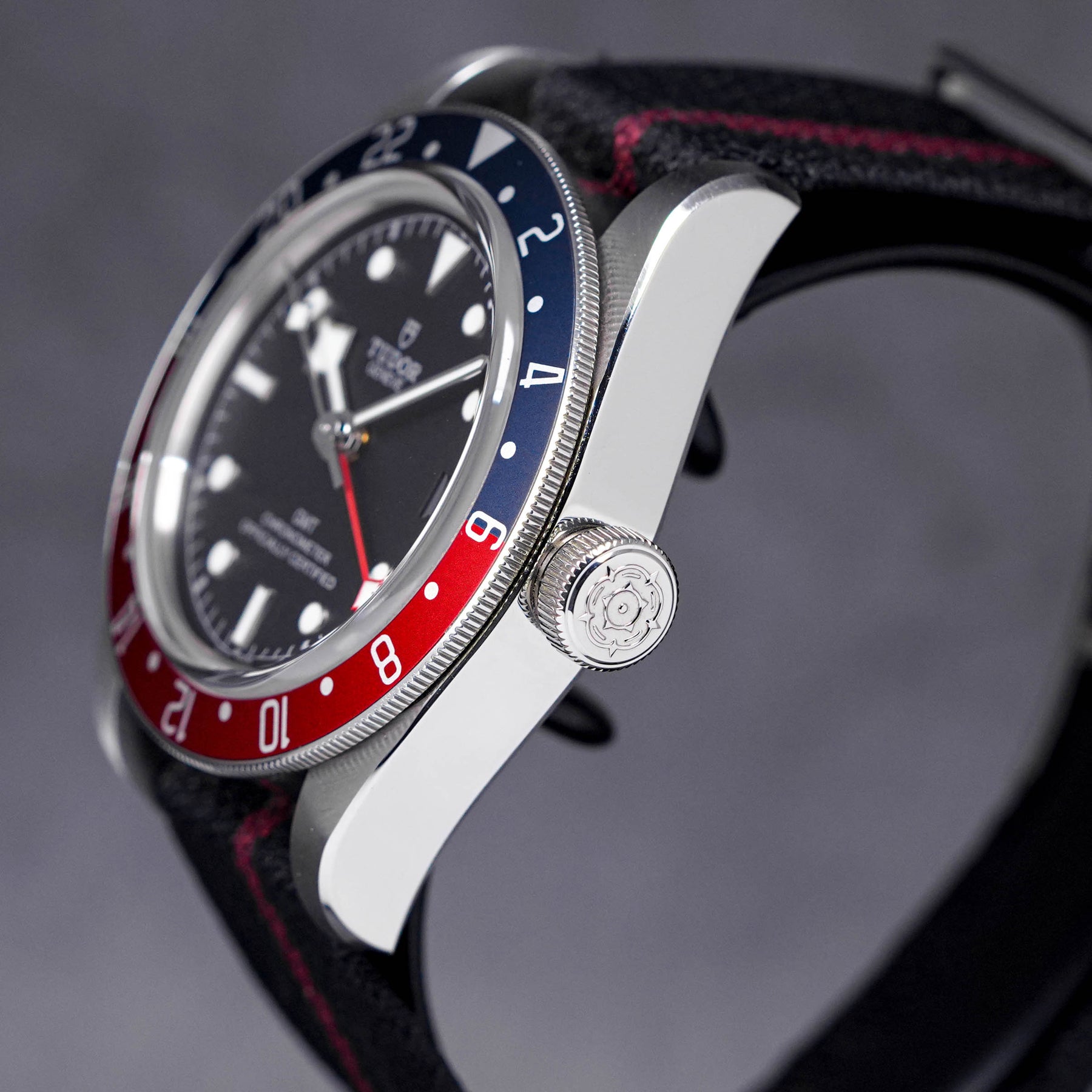 TUDOR BLACK BAY 41 GMT 'PEPSI' BLACK DIAL NATO STRAP (2019) OMNILUXE