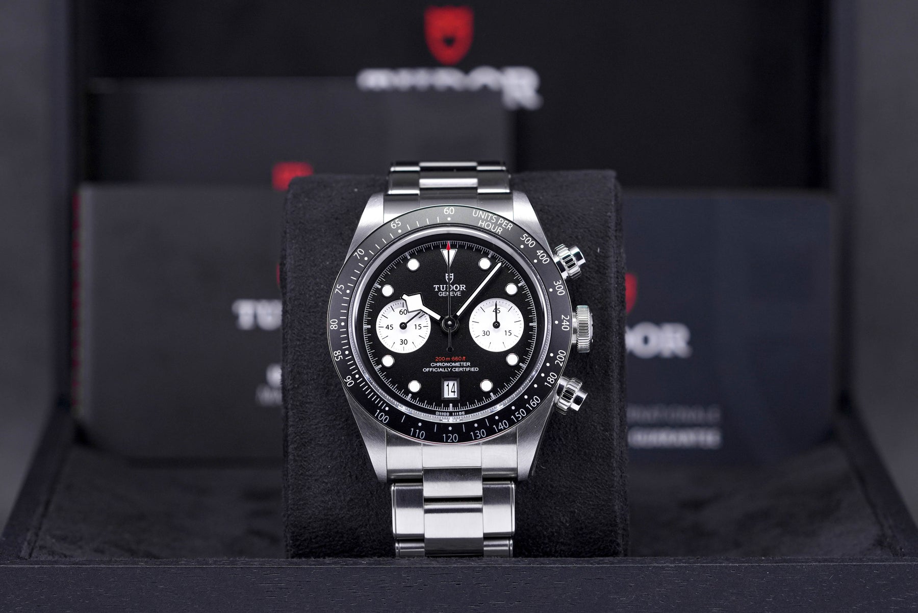 BLACKBAY CHRONO BLACK DIAL (2022)