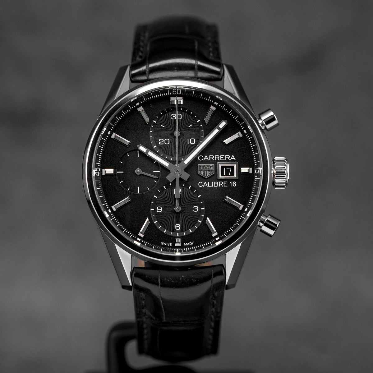 Harga Tag Heuer Carrera Calibre 16 Black