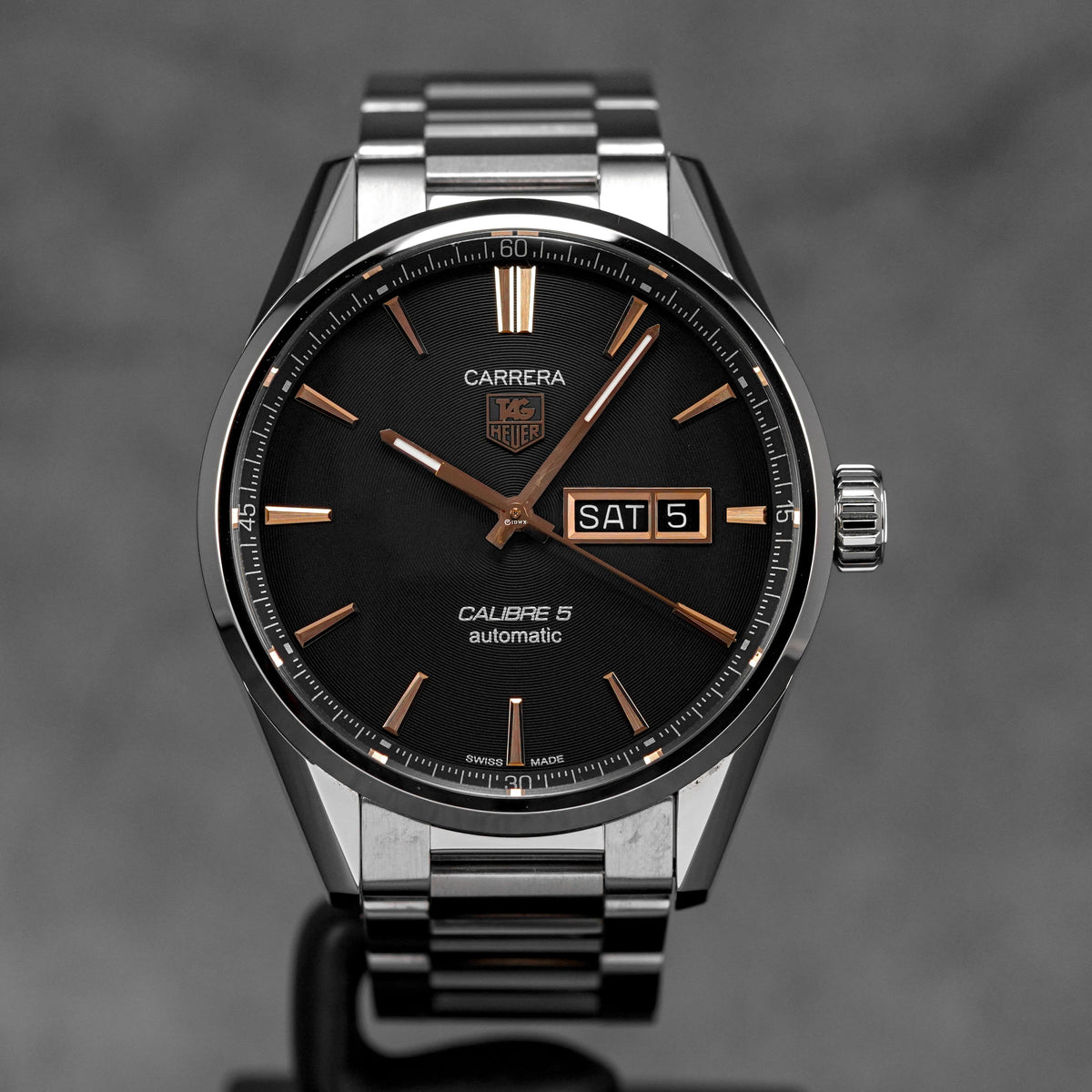 Harga Tag Heuer Carrera Calibre 5 Day-Date Black