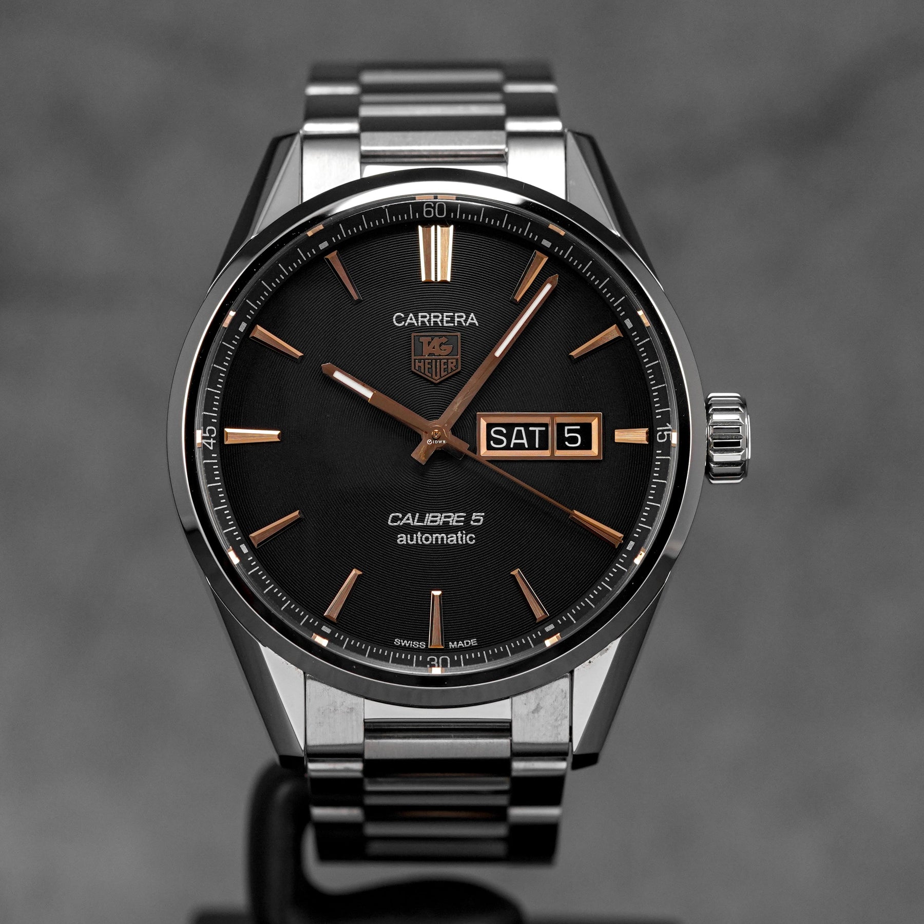 Harga Tag Heuer Carrera Calibre 5 Day-Date Black