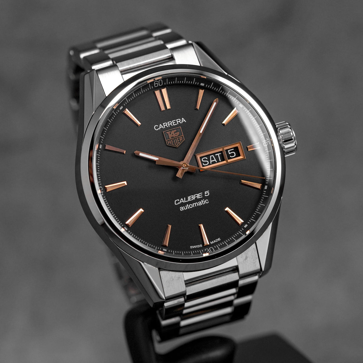 Harga Tag Heuer Carrera Calibre 5 Day-Date Black