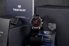 Harga Tag Heuer Carrera Chrono Black Orange