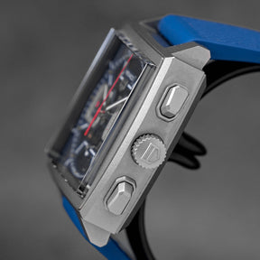 MONACO CHRONOGRAPH TITANIUM SKELETON BLUE DIAL (2024)