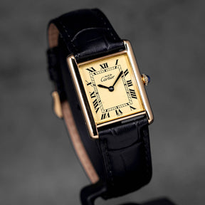 Tank Must De Cartier Yellowgold