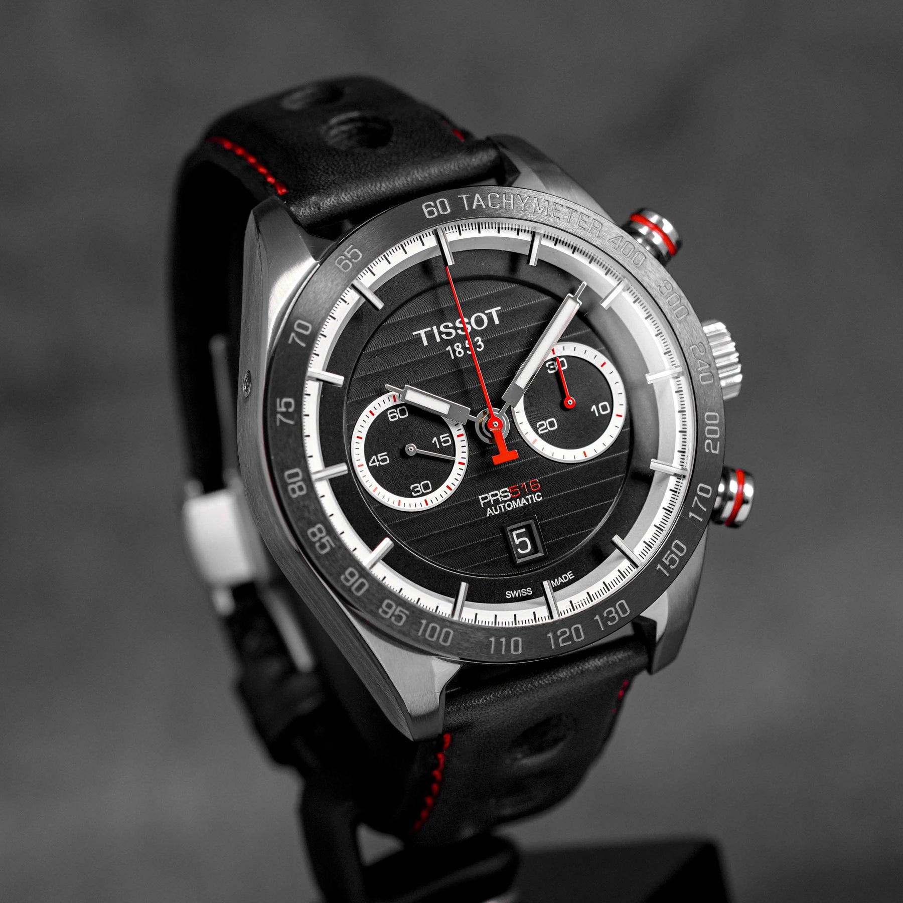 Harga Tissot PRS 516 Black Red