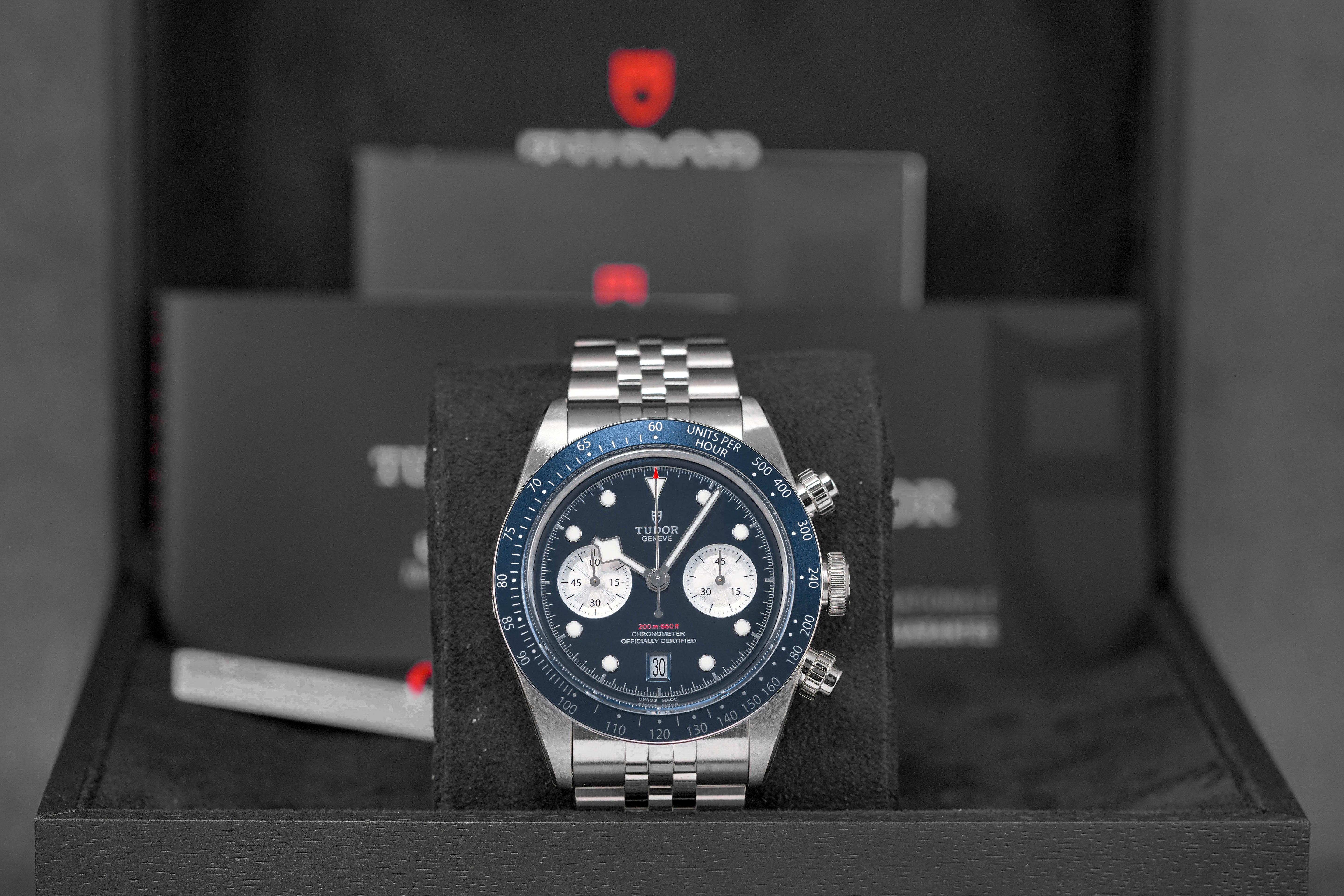 Harga Tudor Black Bay Chrono Blue