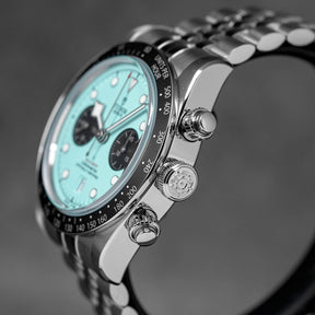 BLACK BAY CHRONO 'FLAMINGO' BLUE TURQUOISE DIAL (2025)