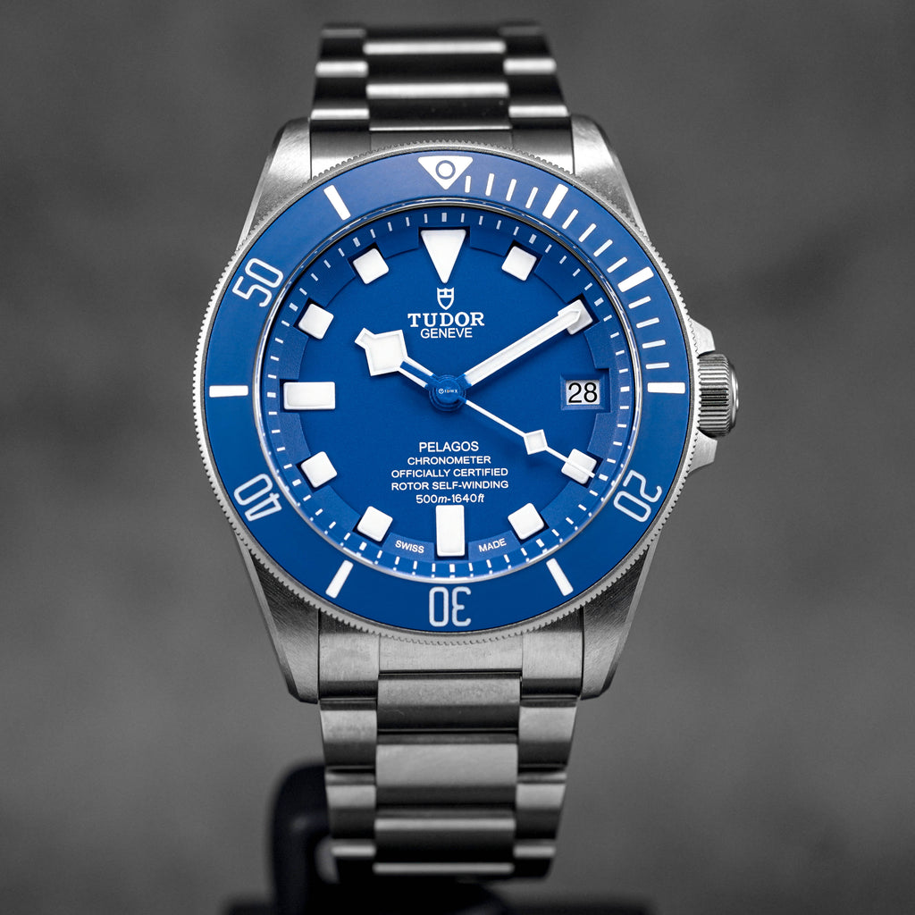 Tudor pelagos hotsell blue titanium