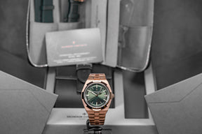 Harga Vacheron Constantin Overseas Rosegold Green