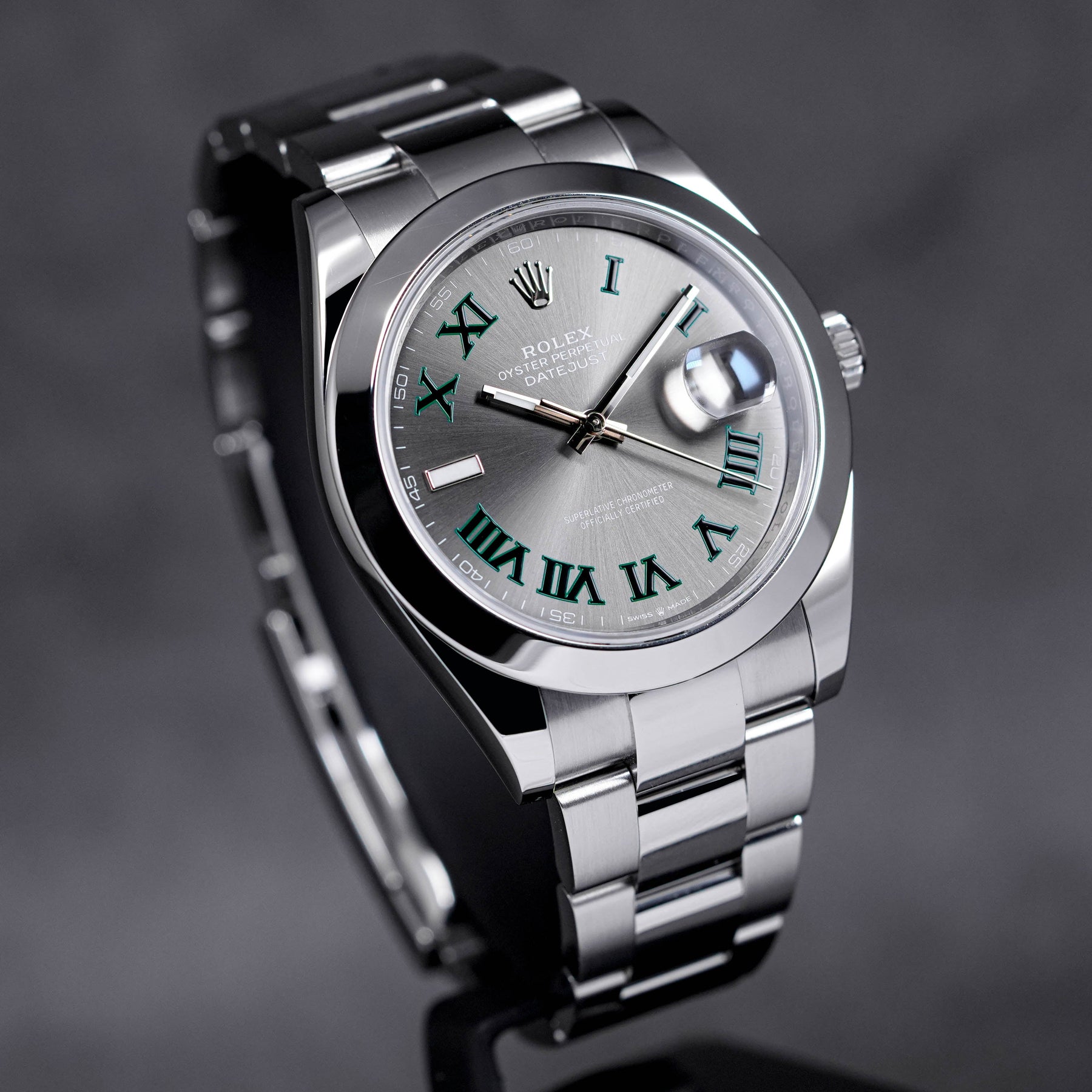 DATEJUST 41MM WIMBLEDON DIAL (2021)