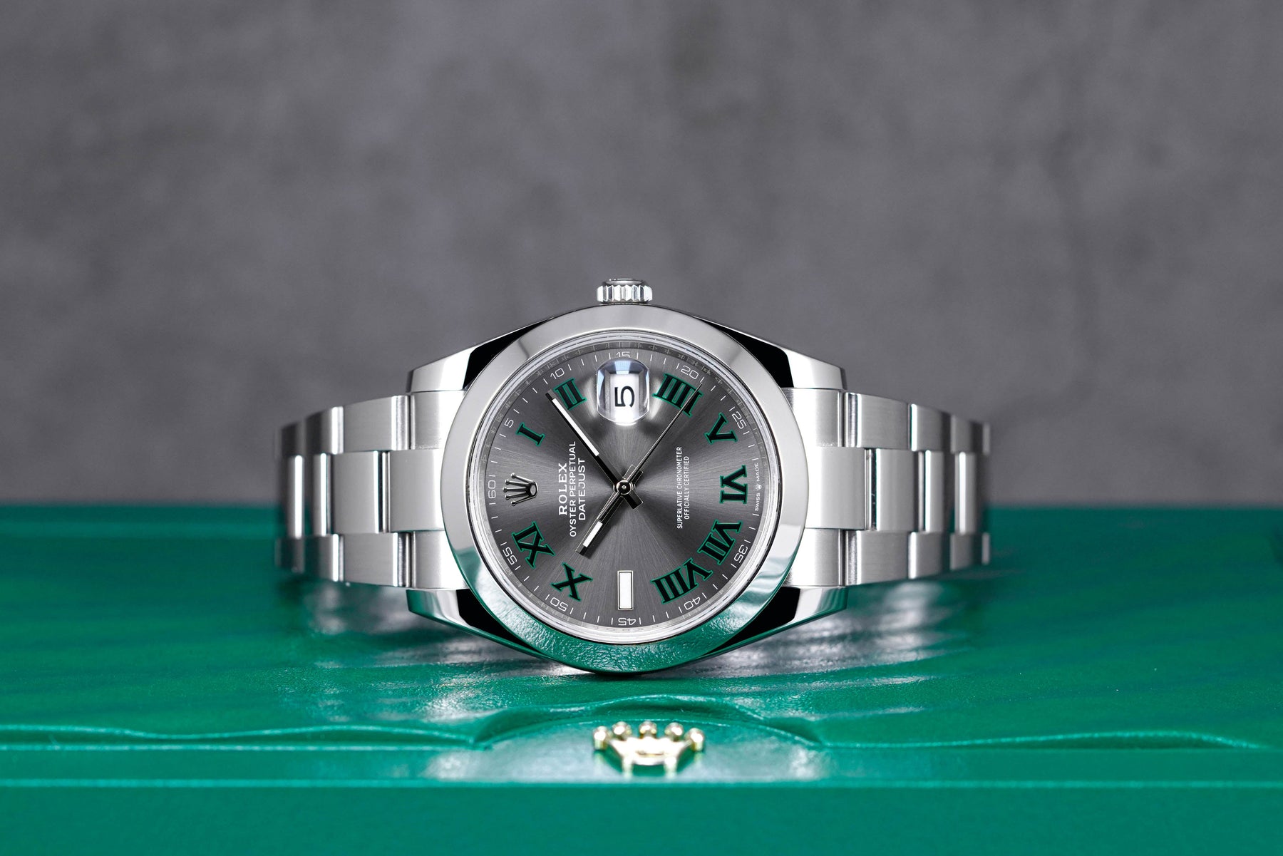 DATEJUST 41MM WIMBLEDON DIAL (2021)