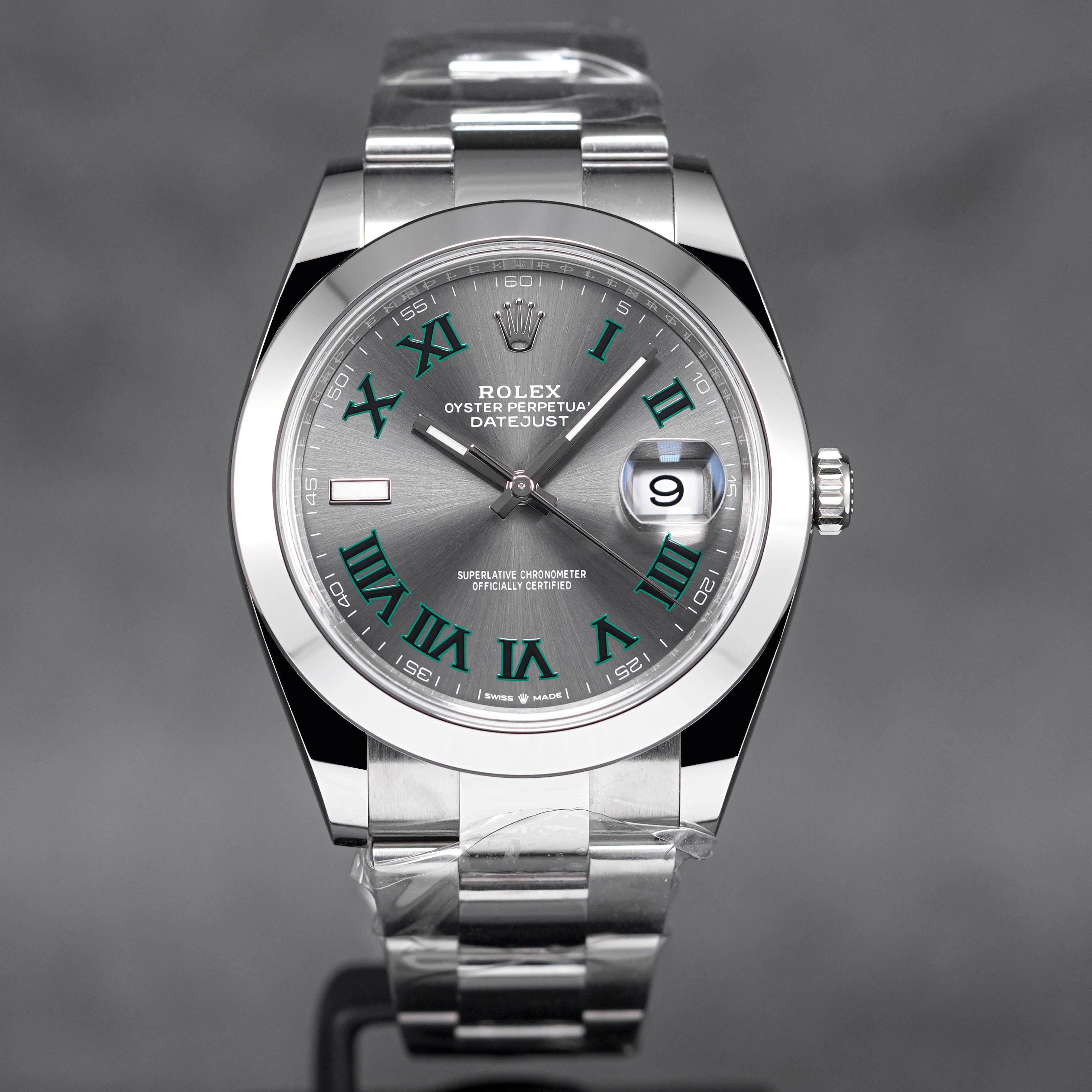 ROLEX DATEJUST 41MM WIMBLEDON DIAL (2022) OMNILUXE