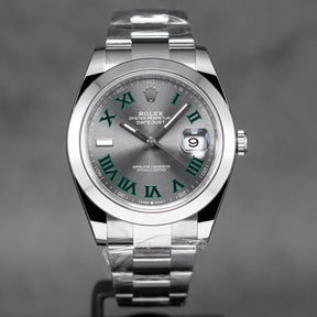 DATEJUST 41MM WIMBLEDON DIAL (2022)