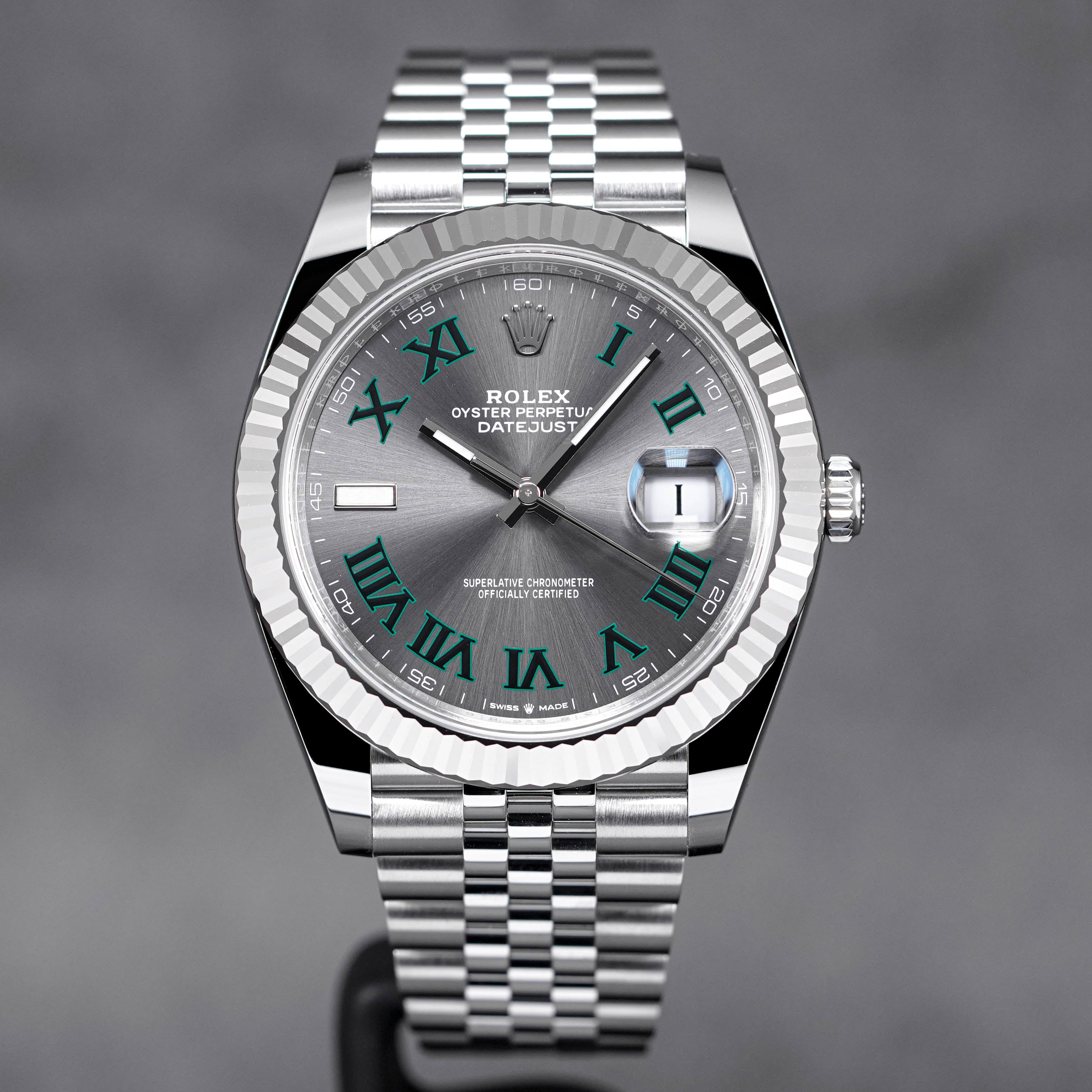 ROLEX DATEJUST 41MM WIMBLEDON DIAL (2023) - OMNILUXE