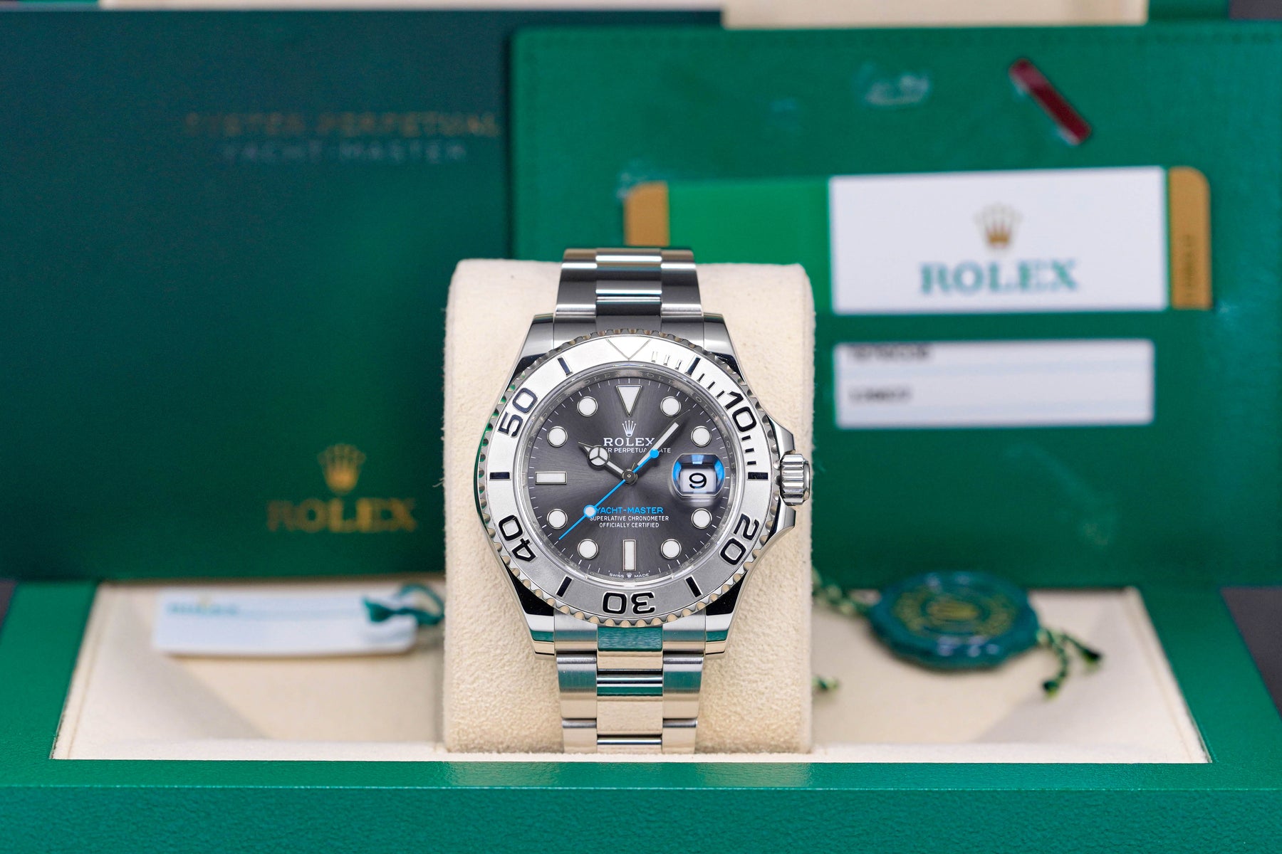 Rolex Yacht Master Rhodium