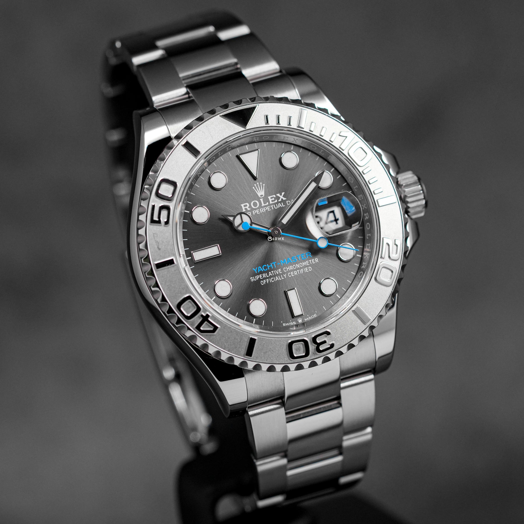 YACHT-MASTER 40MM PLATINUM RHODIUM DIAL (2022)