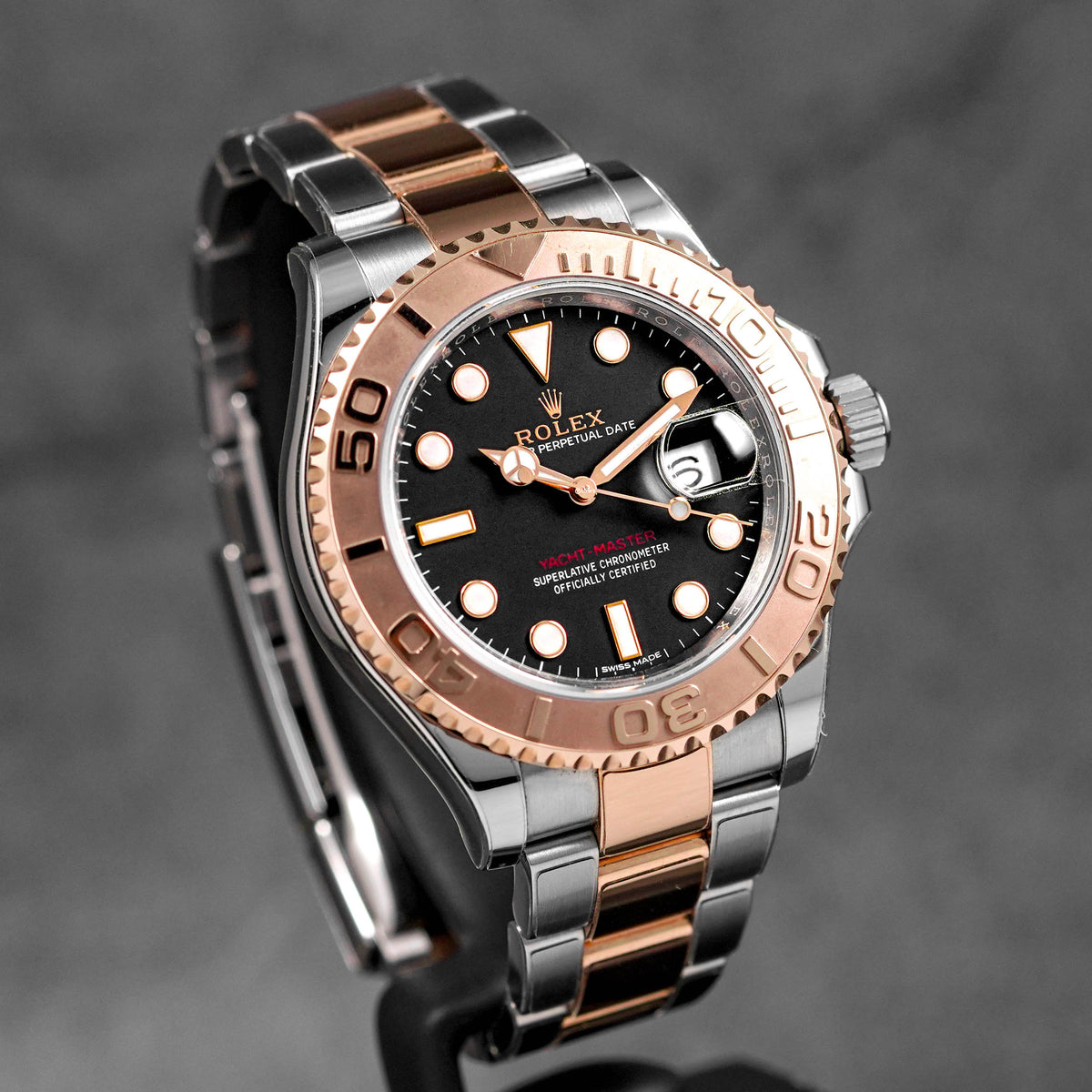 Harga Rolex Yacht-Master Rosegold Black Indonesia