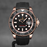 YACHT MASTER 40MM ROSEGOLD OYSTERFLEX (2023)