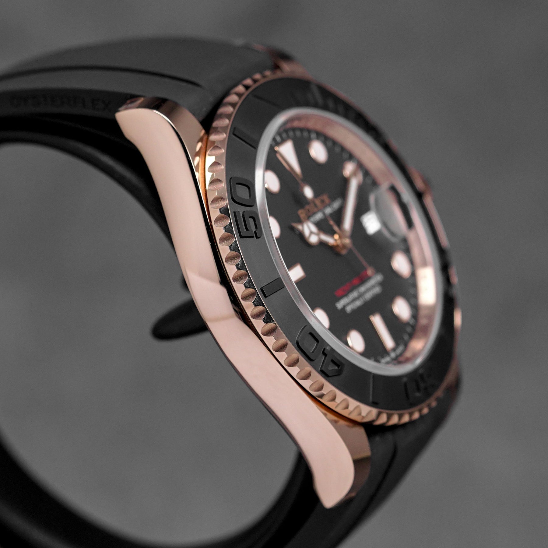 YACHT-MASTER 40MM OYSTERFLEX ROSEGOLD (2025)