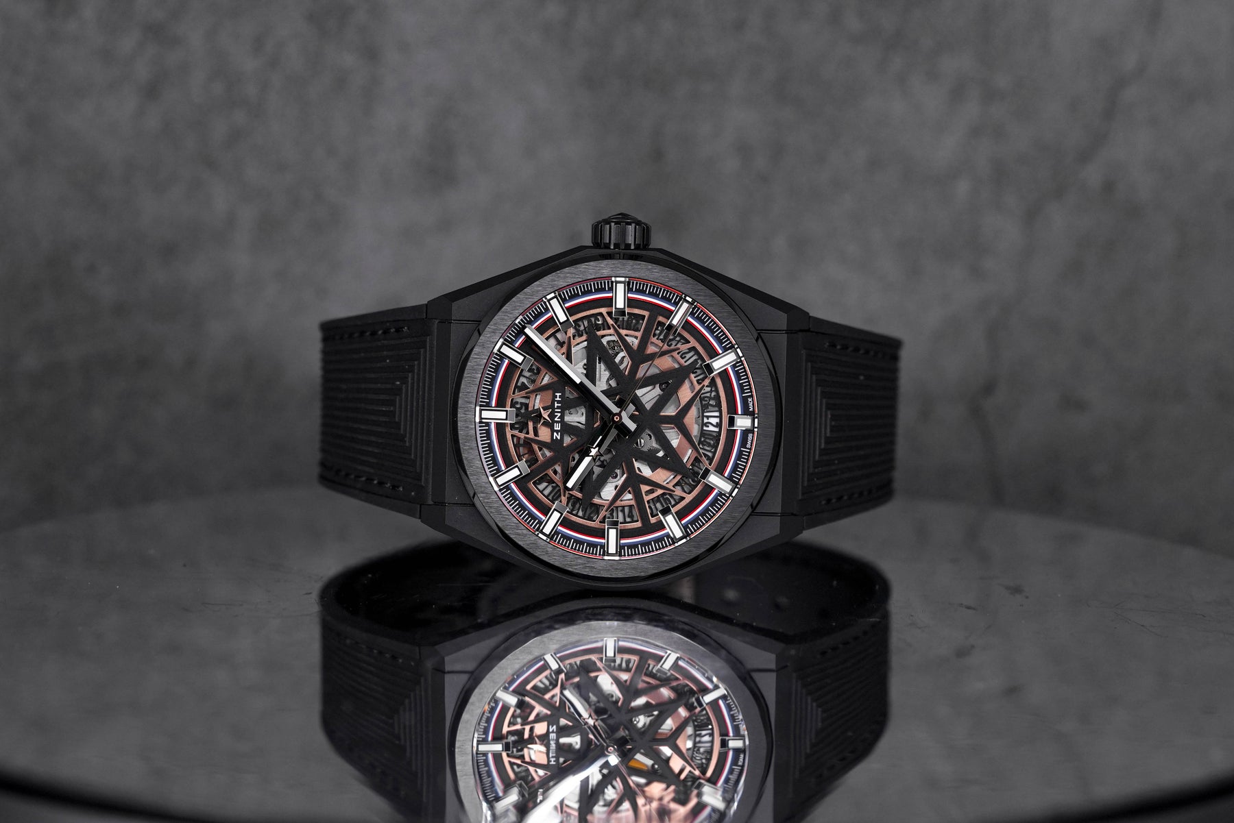 DEFY CLASSIC 41MM 'FUSALP' CERAMIC SKELETON BLACK LIMITED EDITION (2023)