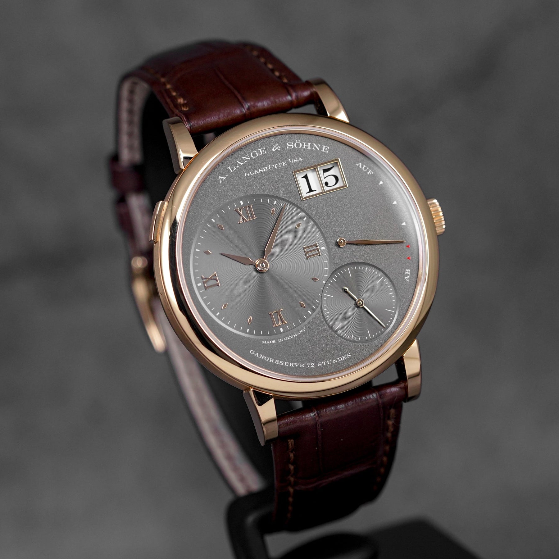 GRAND LANGE 1 ROSEGOLD GREY DIAL (2025)