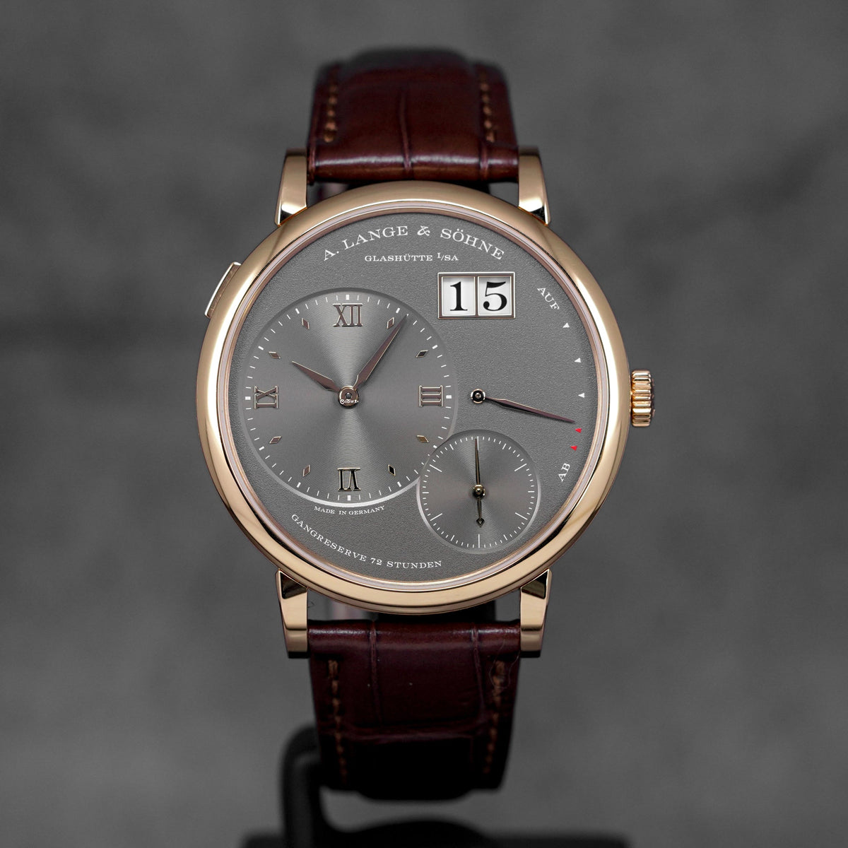 GRAND LANGE 1 ROSEGOLD GREY DIAL (2025)