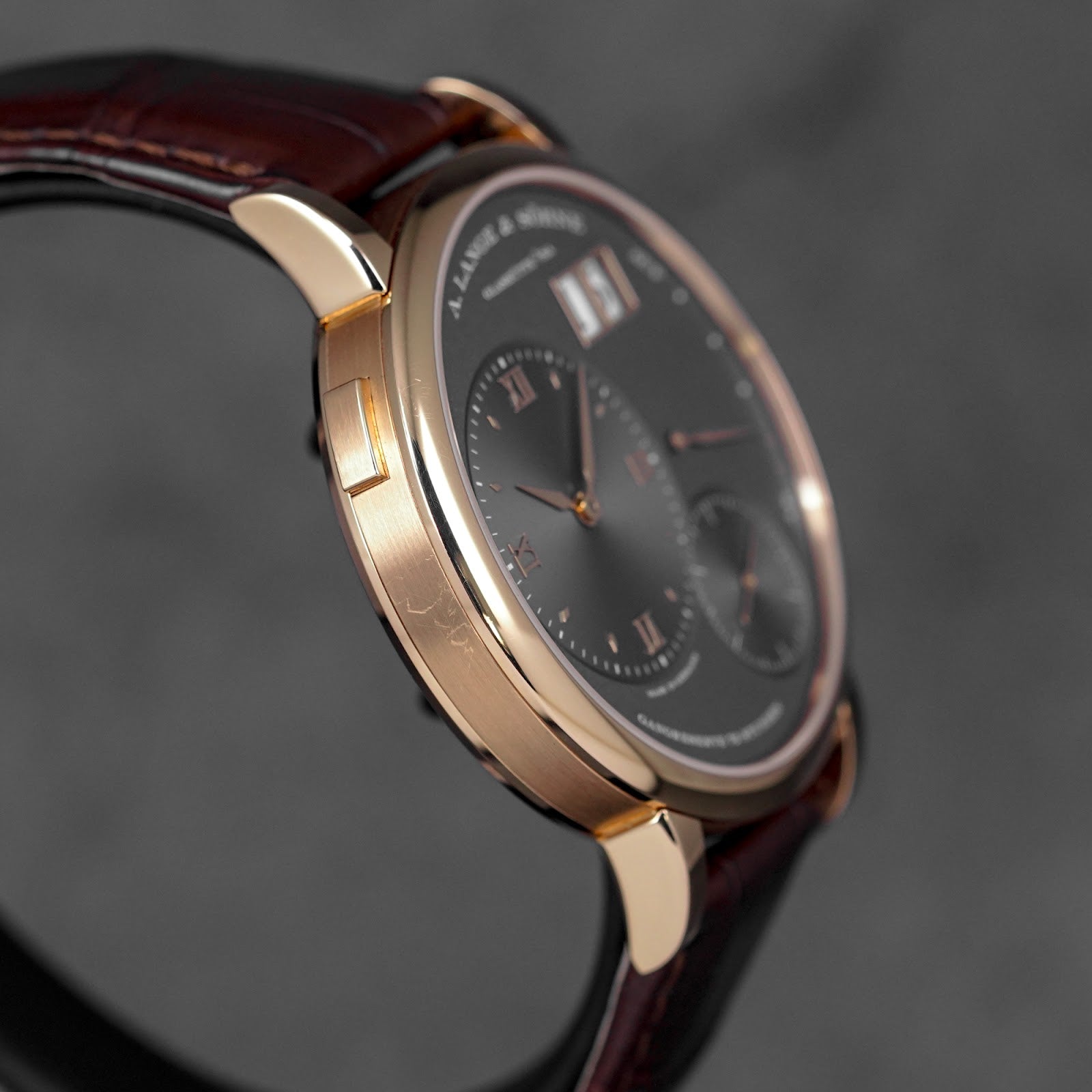GRAND LANGE 1 ROSEGOLD GREY DIAL (2025)