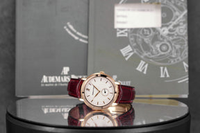 harga ap jules 36 rosegold small seconds
