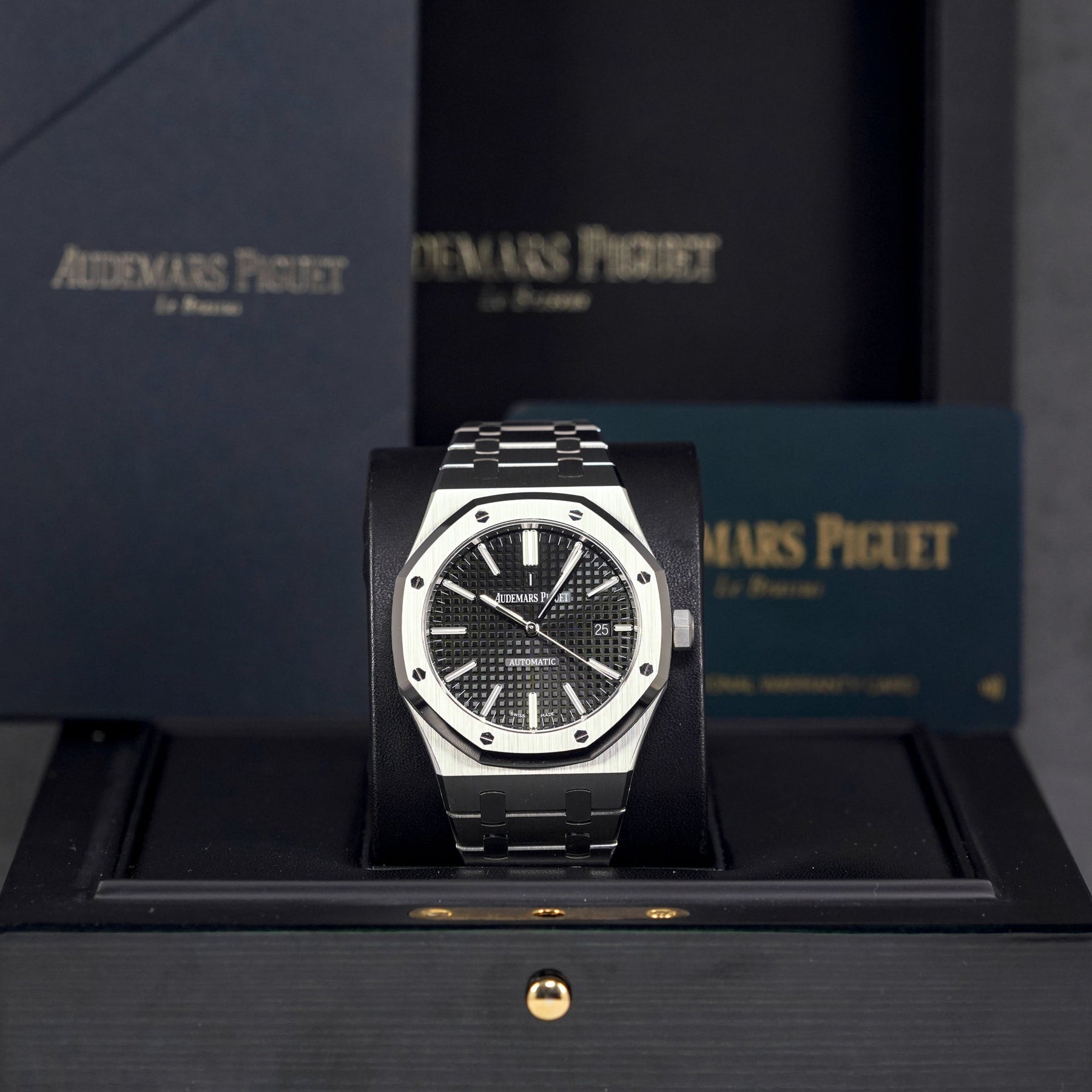 ROYAL OAK 41MM 15400 BLACK DIAL (2019)