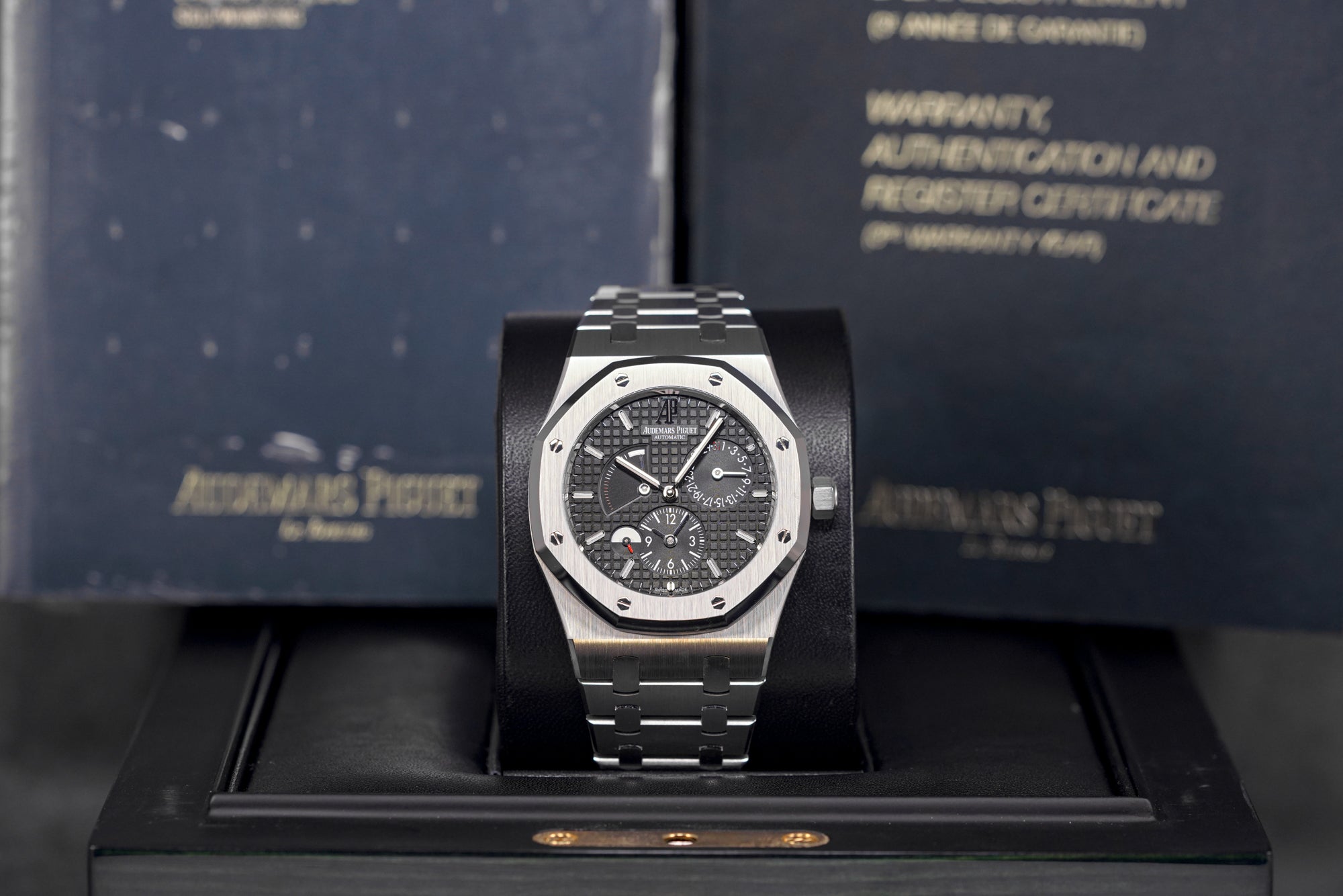 ROYAL OAK 39MM DUALTIME BLACK DIAL (2016)