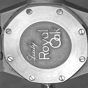 ROYAL OAK LADY 33MM BLACK DIAL DIAMOND BEZEL (2012)