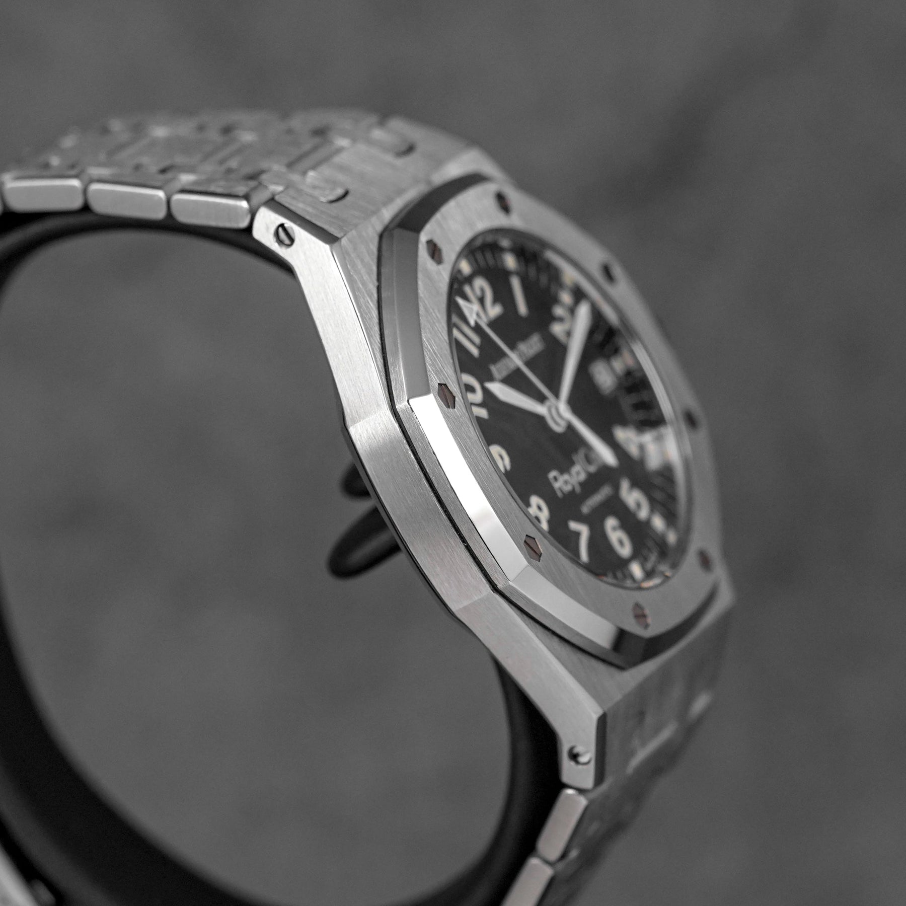 ROYAL OAK 36MM BLACK 'MILITARY' DIAL (WATCH ONLY)