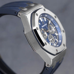 harga ap royal oak offshore chrono blue