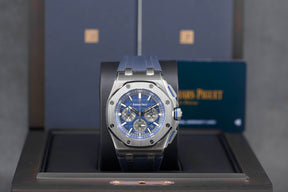 harga ap royal oak offshore chrono blue