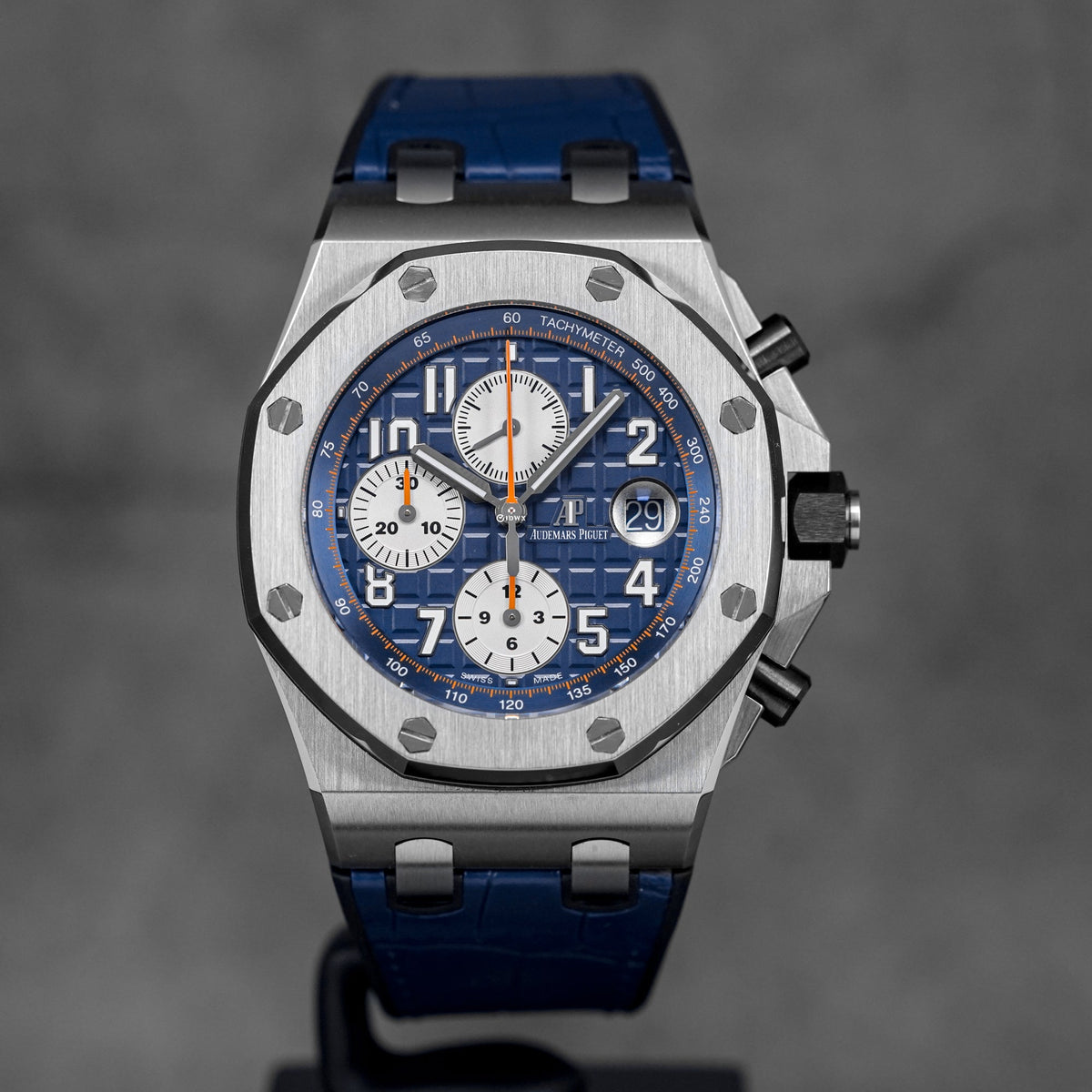 harga ap royal oak offshore chrono navy blue