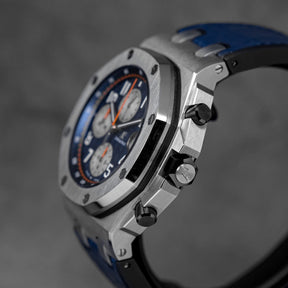 harga ap royal oak offshore chrono navy blue