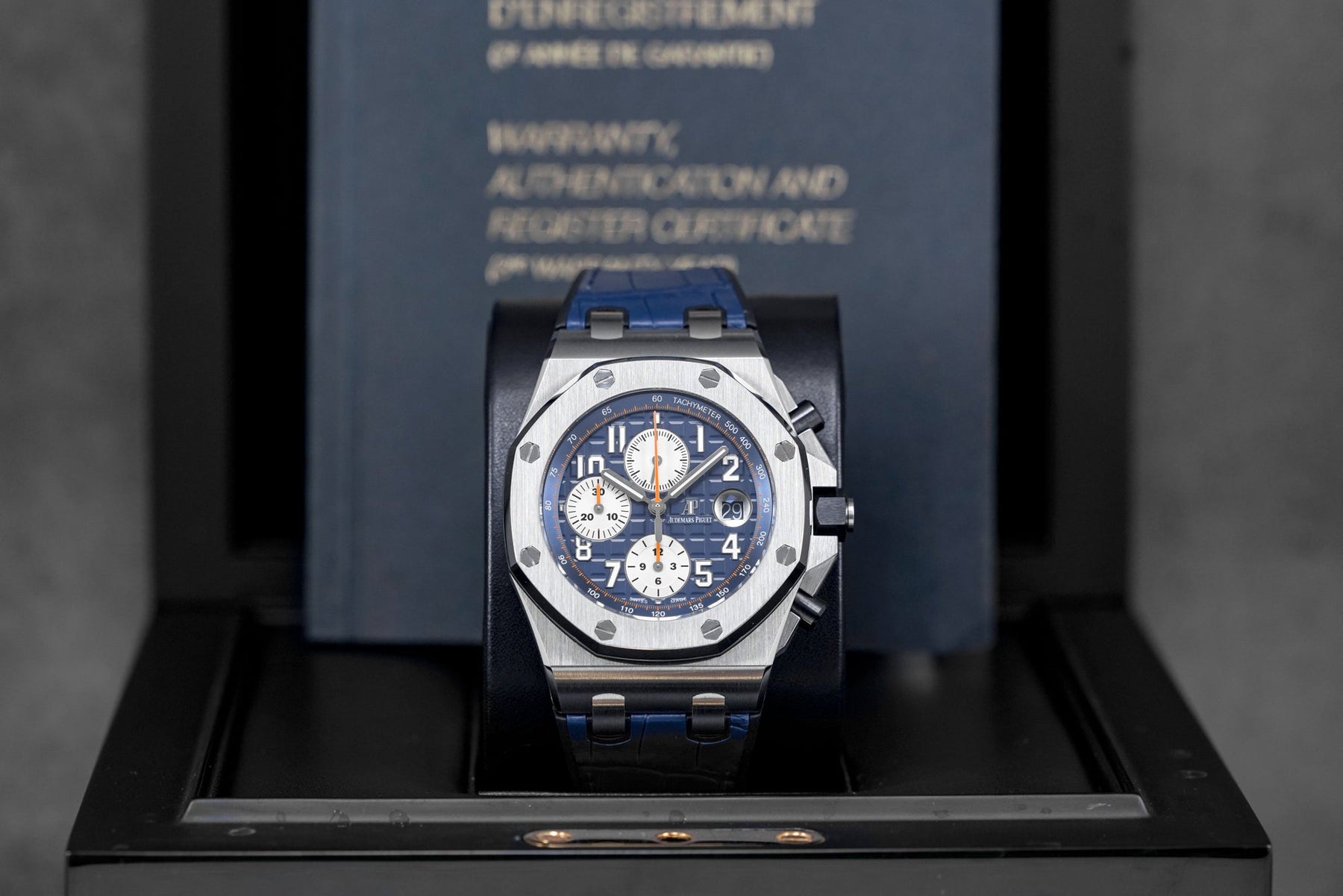 harga ap royal oak offshore chrono navy blue