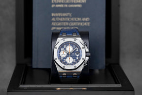 harga ap royal oak offshore chrono navy blue