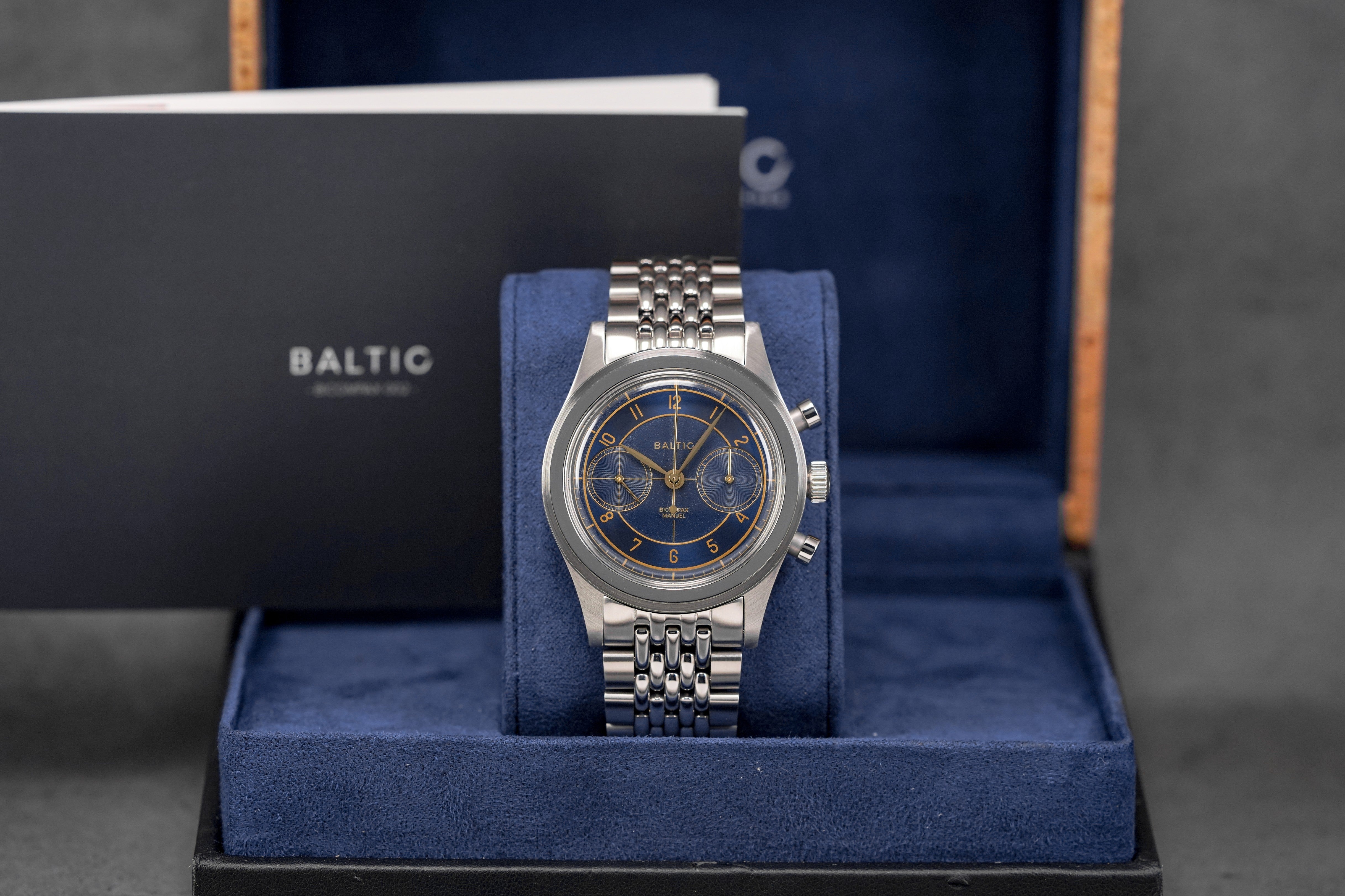 harga balctic bicompax 002 blue gilt