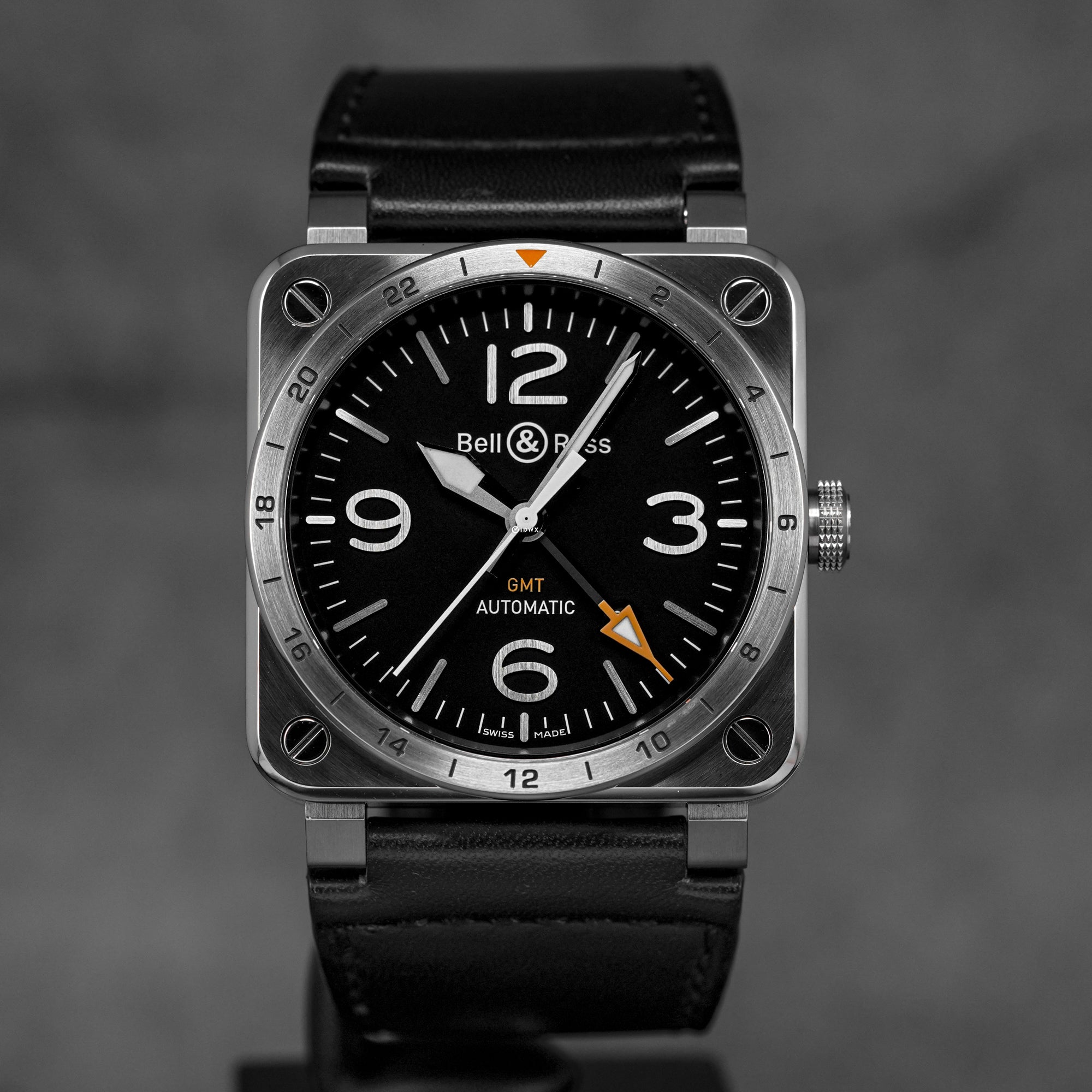 BR 03-93 GMT 42MM BLACK DIAL (UNDATED)