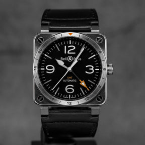BR 03-93 GMT 42MM BLACK DIAL (UNDATED)