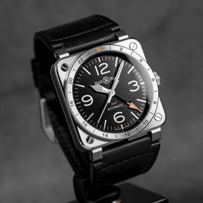 BR 03-93 GMT 42MM BLACK DIAL (UNDATED)