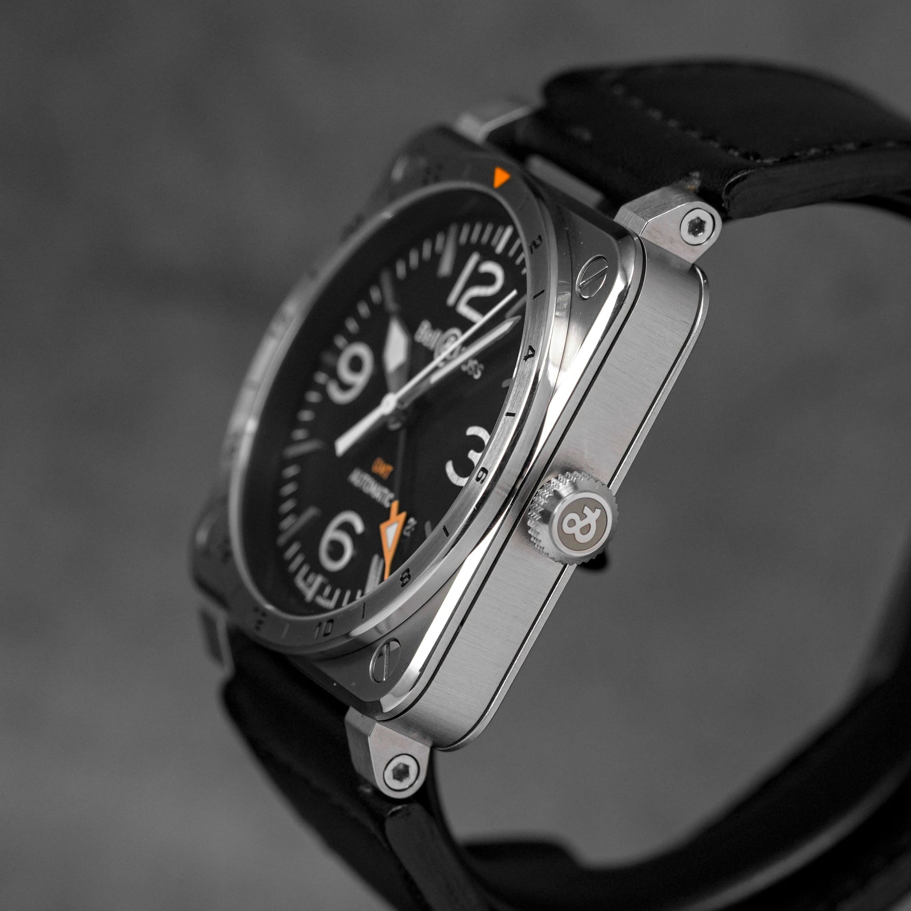 BR 03-93 GMT 42MM BLACK DIAL (UNDATED)