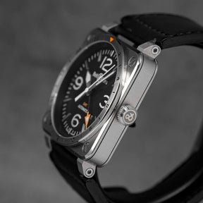 BR 03-93 GMT 42MM BLACK DIAL (UNDATED)