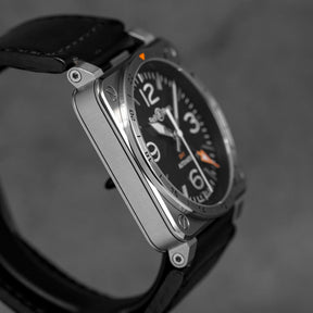BR 03-93 GMT 42MM BLACK DIAL (UNDATED)