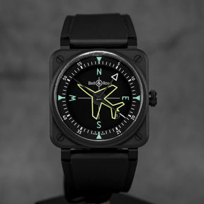 BR-03 GYROCOMPASS BLACK CERAMIC LIMITED EDITION (2023)